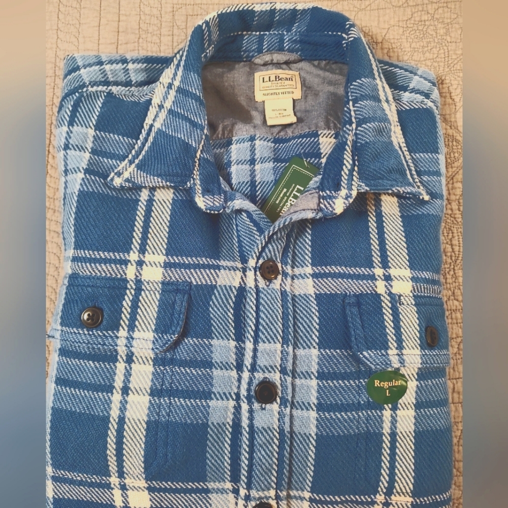 L.L. Bean, Men's 1912 Overshirt NWT